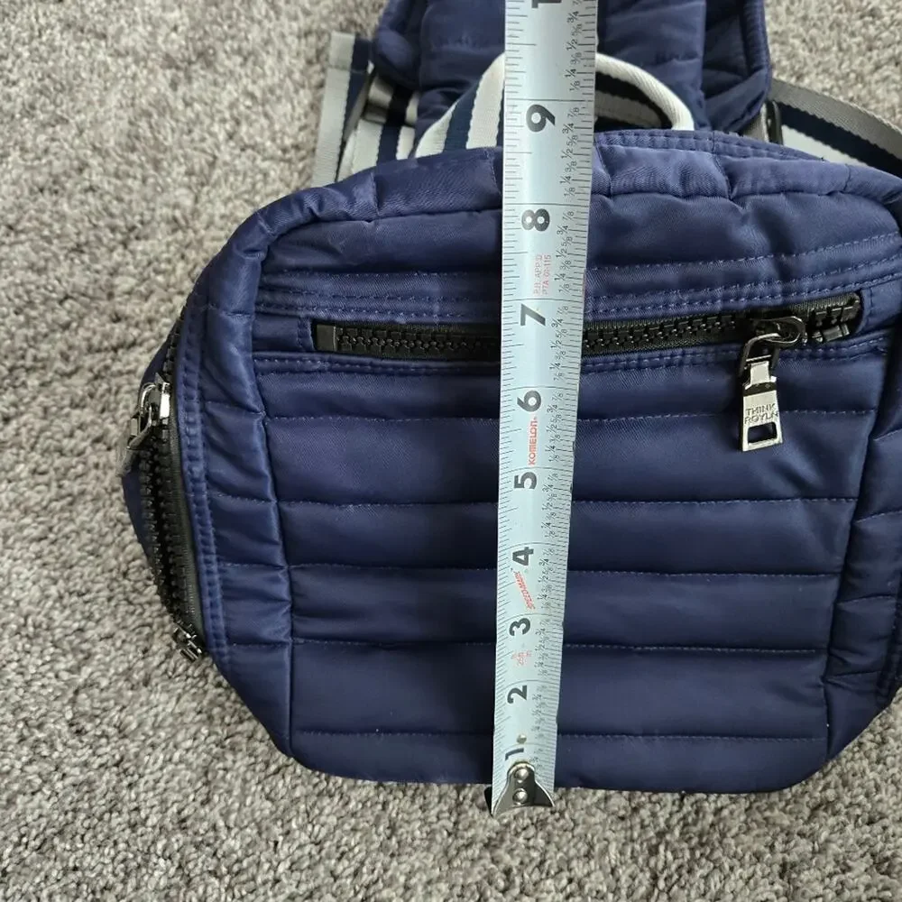 Think Royln‎ small women's backpack in dark  blue